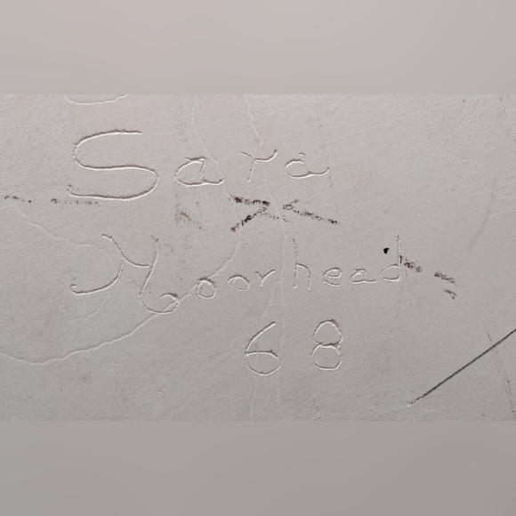 Vtg Vegetable Fruit Ceramic Pottery Wall Hanging Plaque Mid Century Pears 1968 - Picture 9 of 11